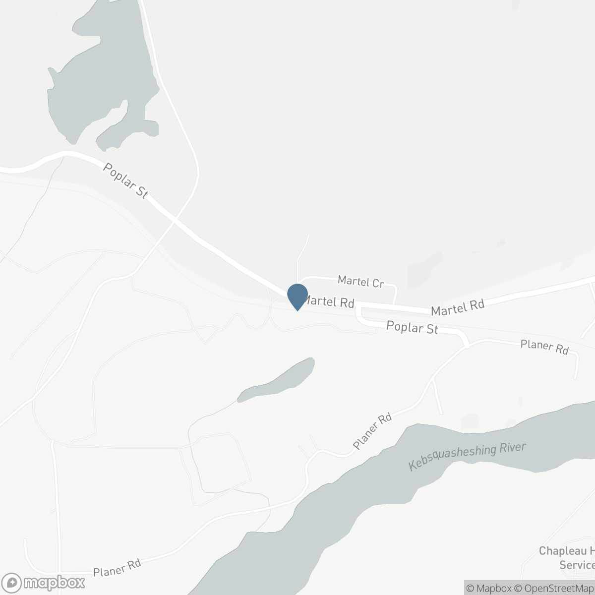 300 Martel RD, Chapleau, Ontario P0M 1K0